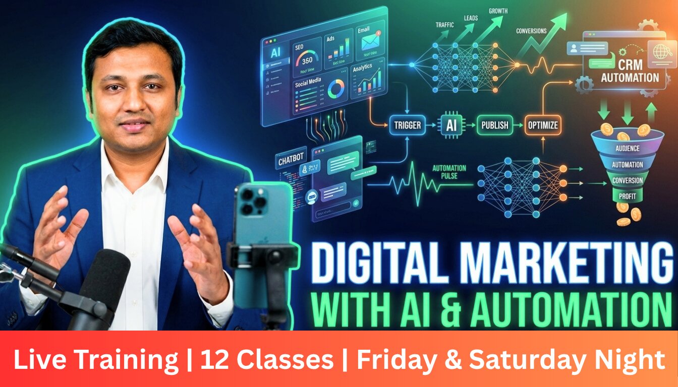 Digital Marketing with AI & Automation: Smart Marketing-এর Complete AI System