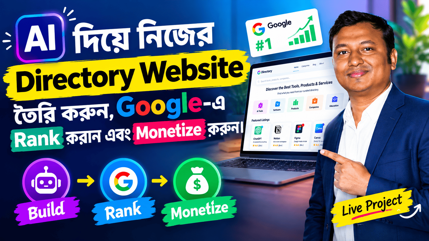 Directory Website Bootcamp: Build → Rank → Monetize